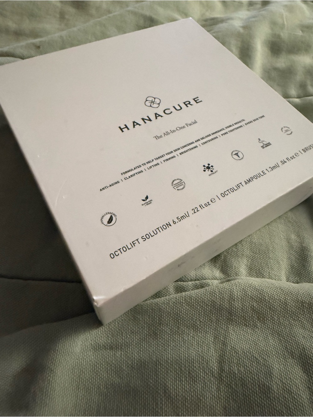 HANACURE The all in one facial system - NWT